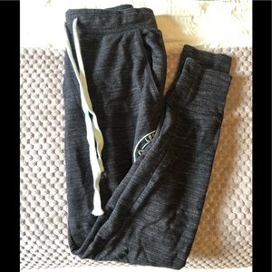 Size XS Black and Teal PINK Joggers